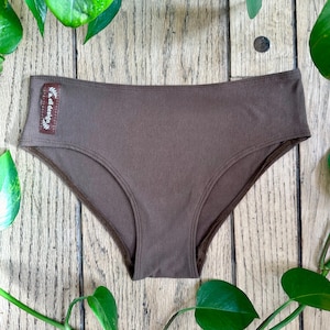 Bamboo underwear - hipster fit Mocha
