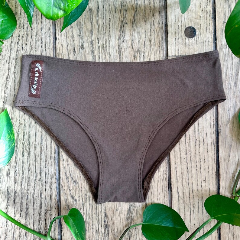 Bamboo underwear - hipster fit Mocha