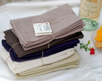 Hemp Cloth Napkins ~ set of 4