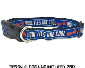 Doctor Who-inspired dog collar