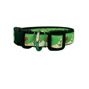 Legend of Zelda-inspired dog collar