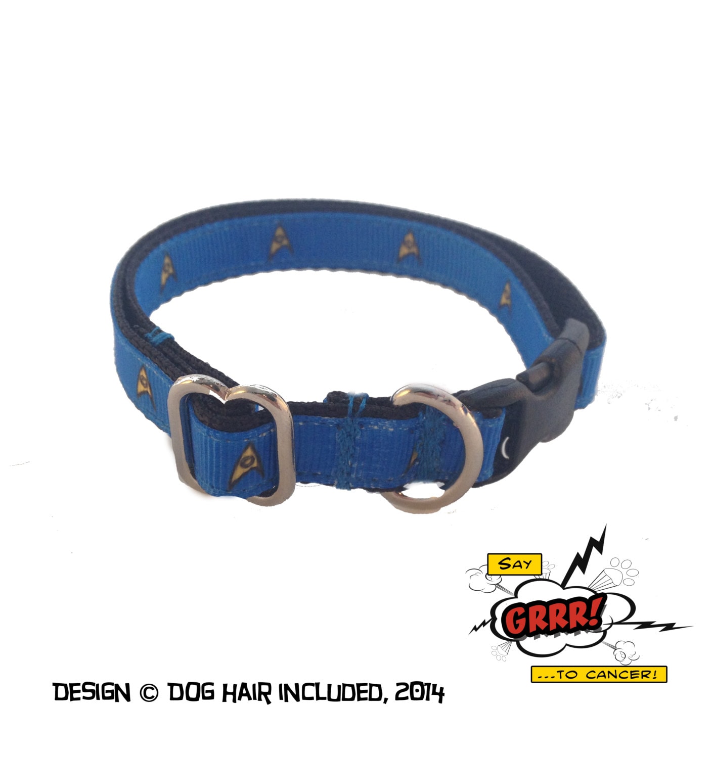 star trek cat collar