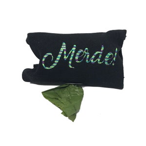 Merde! poop bag holder dispenser