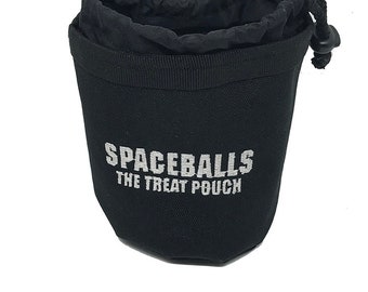 Spaceballs-inspired Treat Pouch and Water Bowl