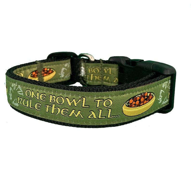 Lord of Rings-inspired dog collar | Etsy