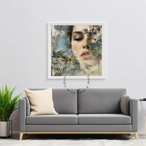 Ethereal Serenity - Stampa digitale ad alta risoluzione 300 DPI - Stampa su tela, stampa su carta, stampa su qualsiasi supporto. Arte murale, arte digitale. Arredamento per la casa
