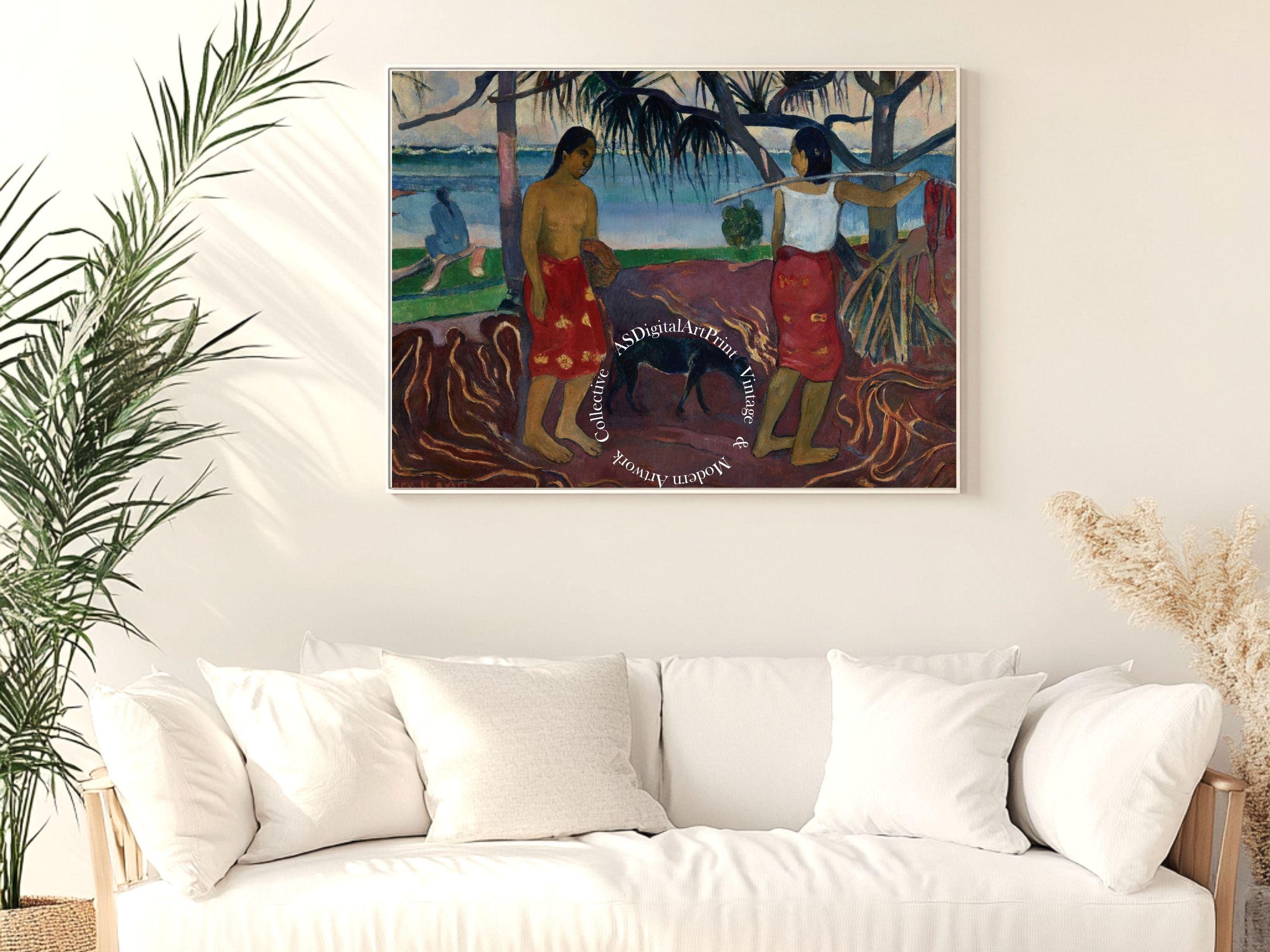 Paul Gauguin - I Rarote Oviri - Poster digitale stampabile - arredamento per la casa, stampa murale, opera d'arte, stampa digitale,