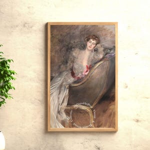 Giovanni Boldini - Printable digital poster, home decor, wall print, artwork, digital print, Digital Art, Modern Art, Belle Epoque, Decor,