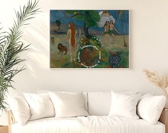 Paul Gauguin Paradise Lost Print: Post-Impressionism Wall Art (Digital Download)