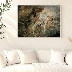 Giovanni Boldini - Elegante ritratto Belle Époque - Stampa artistica digitale, decorazione da parete vintage, poster di donna classica, download immediato di opere d'arte.