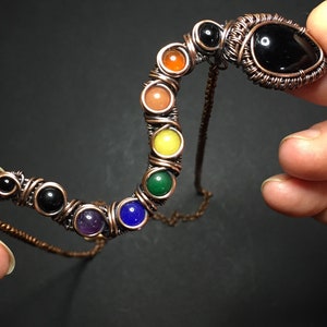 PDF チュートリアル、レインボー スネーク、コイル ベゼル チュートリアル、ステップ バイ ステップの説明、デジタル ダウンロード、Wire & Wiki ep.3 画像 2