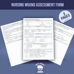 Nursing Wound Assessment Form