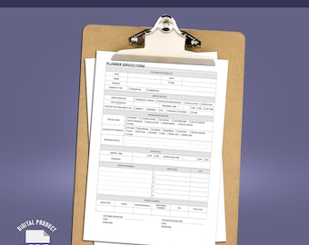 Serviceformulier loodgieter