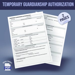 Temporary Guardianship Authorization