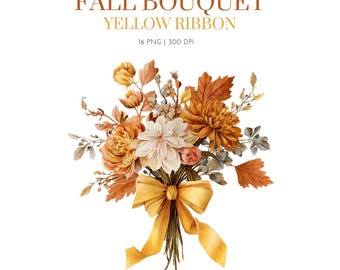 Blumenstrauß Aquarell Clipart, Herbst Aquarell Clipart, Herbst Clipart, Hochzeit Clipart, Herbst Blumen Clipart, Herbst Hochzeit Clipart