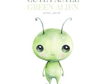 Cute Alien Clipart, Alien Clipart, Boy Birthday Clipart,alien cartoon, space clipart, aliens clipart png, Nursery clipart for kid,alien III