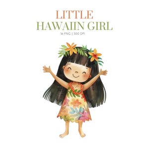 Cute Hawaiian Clipart, Hawaiian clipart ,Hula Dance Clipart, Luau Clipart, Hawaiian Tropical , Tropical Clipart, Summer Clipart,Hawaiian png
