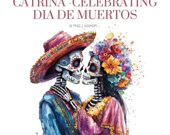 Cinco de Mayo PNG ,Catrina, Fiesta Clipart , Arte Mexicano , Cinco de Mayo ,La catrina ,Festival Mexicano , Dia de Muertos ,Fiesta Maxican