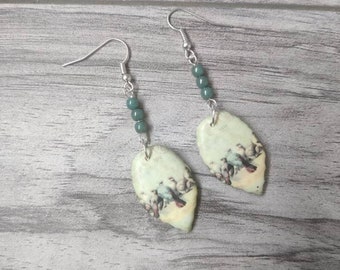 Bird Statement Earrings, Animal Jewelry