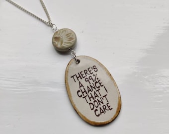 Quote Necklace