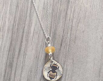 Bee Statement Necklace