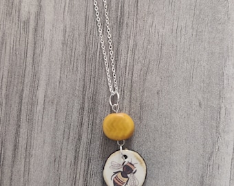 Bee Statement Necklace