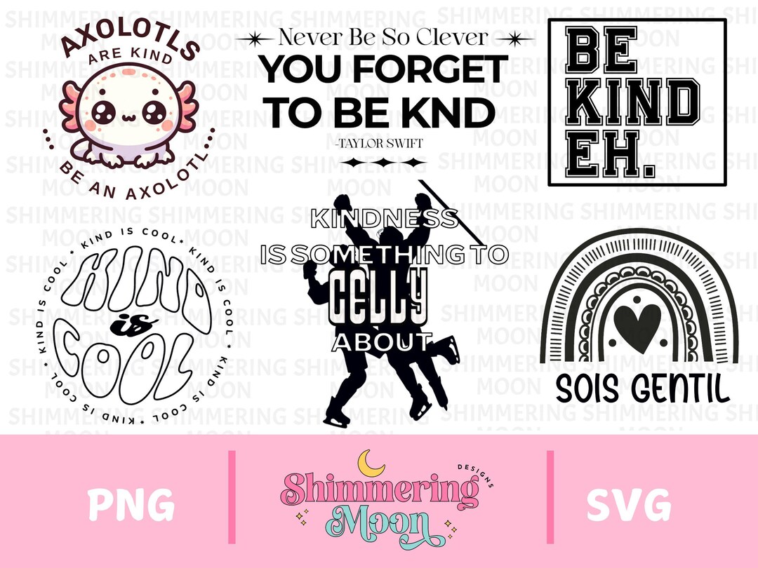 Pink Shirt Day Bundle, Anti-bullying, Stop Bullying PNG Digital ...