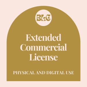 Uitgebreide commerciële licentie – Gebruik voor fysieke en digitale producten – Maximaal 1000 verkopen – Small Biz-licentie – Geen tegoed vereist