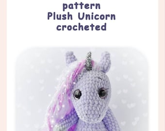 Crochet Unicorn Pattern: Amigurumi Toy (PDF in English)