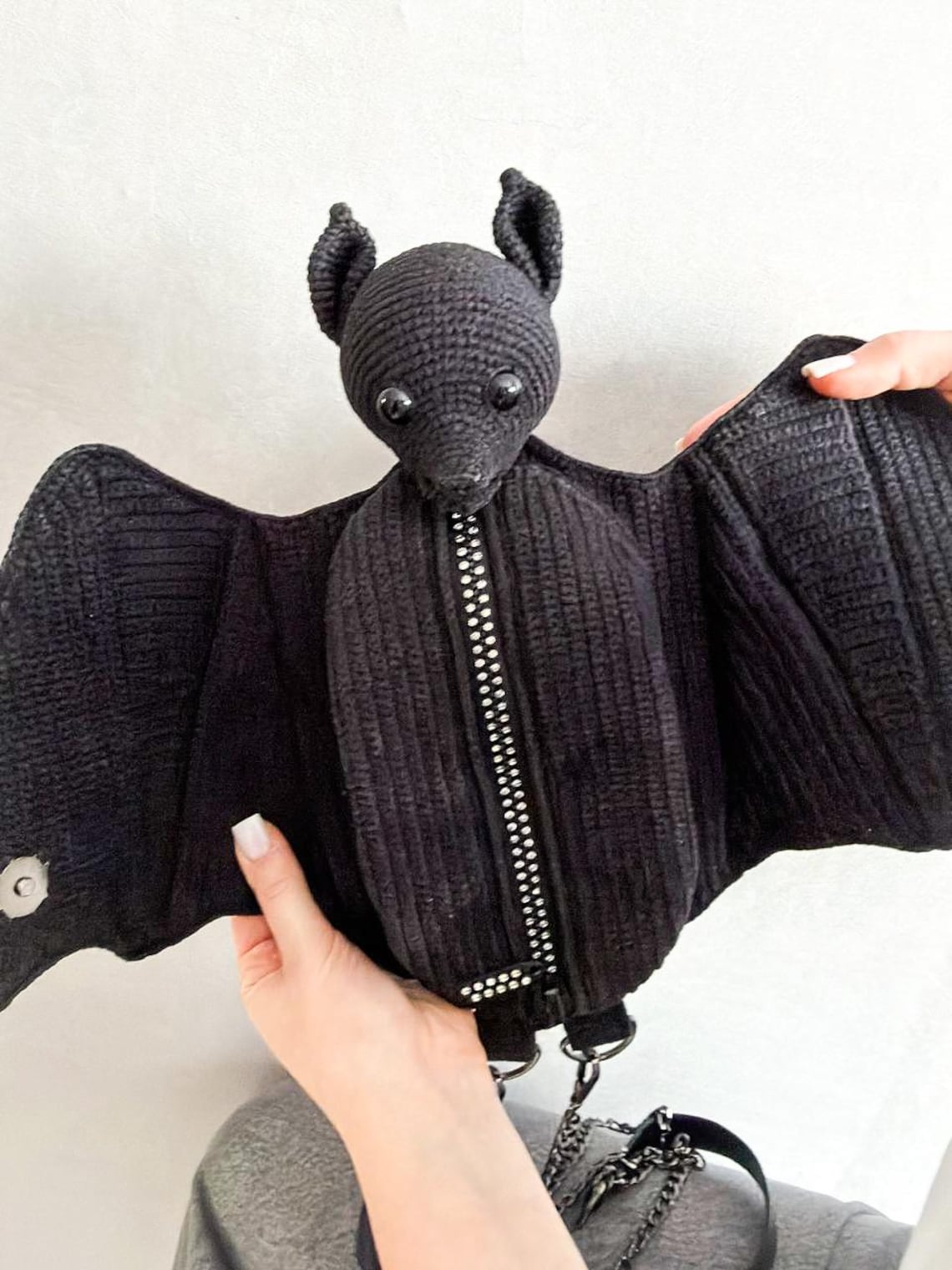 Shoulder Strap Bag Bat Crochet Pattern Pdf in English. Amigurumi ...