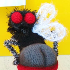 Amigurumi Fly Crochet Pattern: Insect Plush Toy (PDF in English)