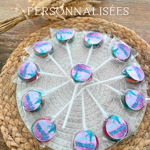 Personalized lollipop - Birthday lollipop - Party lollipop - Personalized candy