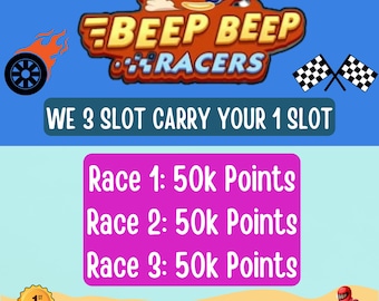 Mogo Tycoon Beep Beep Racers Carry (19th August 2026) - Total 150k Points