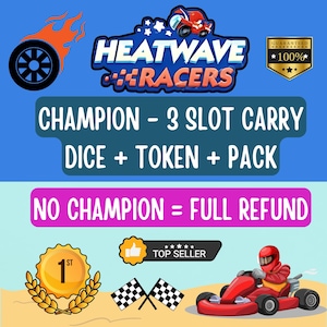 Mogo Heatwave Racers Full Carry (3 luglio 2025) - Ottieni Champion o ottieni il rimborso completo