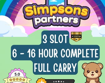 Mogo Simpsons Partners Full Carry 3 Slot - 6 to 16 hour Completion