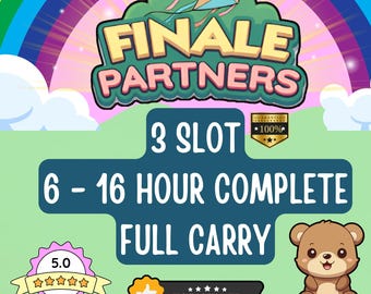 Mogo Finale Partners Full Carry 3 Slot - 6 to 16 hour Completion