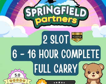 Mogo Springfield Partners Full Carry 2 Slot - 6 bis 16 Stunden Fertigstellung