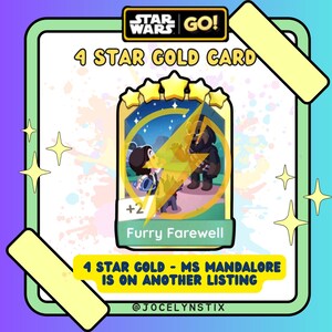 Mogo 5 Star Golden Blitz Sticker - Furry Farewell Set 19