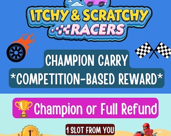 Mogo Itchy Scratchy Racers Carry (15th July 2026) - Get Champion or Full Refund | Competition-Based Reward