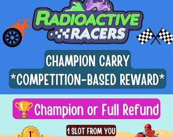 Mogo Radioactive Racers Carry (24th June 2026) - Get Champion or Full Refund | Competition-Based Reward