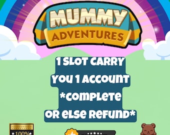 Mogo Mummy Adventures Partner Event 1 slot Carry- For Solo Player (7th Oct)