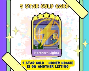 Mogo 5 Star Golden Blitz Sticker - Northern Light