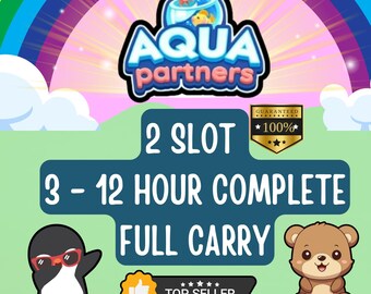 Mogo Aqua Partners Full Carry 2 Slot - 3 to 12 hour Completion (8th July 2025)