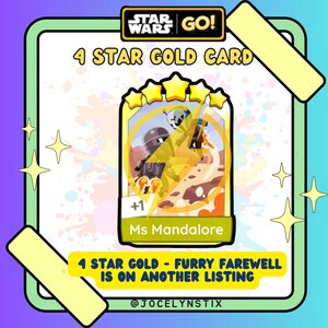 Adesivo Mogo 5 Estrelas Golden Blitz - Conjunto 17 da Sra. Mandalore