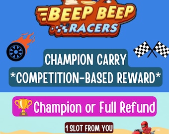 Mogo Tycoon Beep Beep Racers Carry (19th August 2026) - Get Champion or Full Refund | Competition-Based Reward