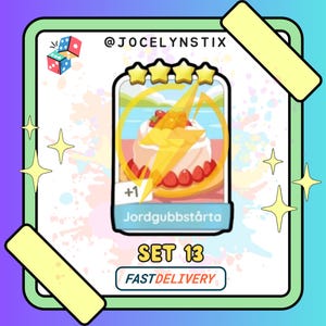 Jordgubbstarta - Mogo 4 Star Set 13