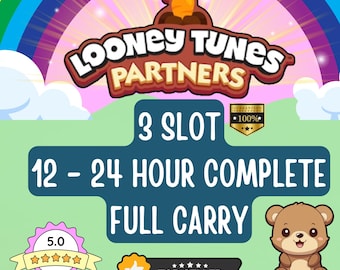 Partenaires Mogo Looney Tunes - Pack complet 3 emplacements - 12 à 24 heures d'achèvement