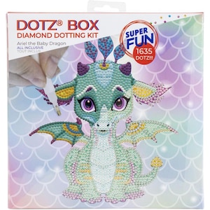 Dotz Box - Diamond Dotting Kit - Ariel the Baby Dragon