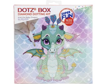 Dotz Box - Diamond Dotting Kit - Ariel the Baby Dragon