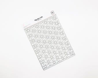 Snowflake Background Die - Metal Wafer-thin Die - Hip Kit Club